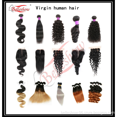 Hot sell Virgin Remy Human Hair Straight Body Wave human hair wigs extension